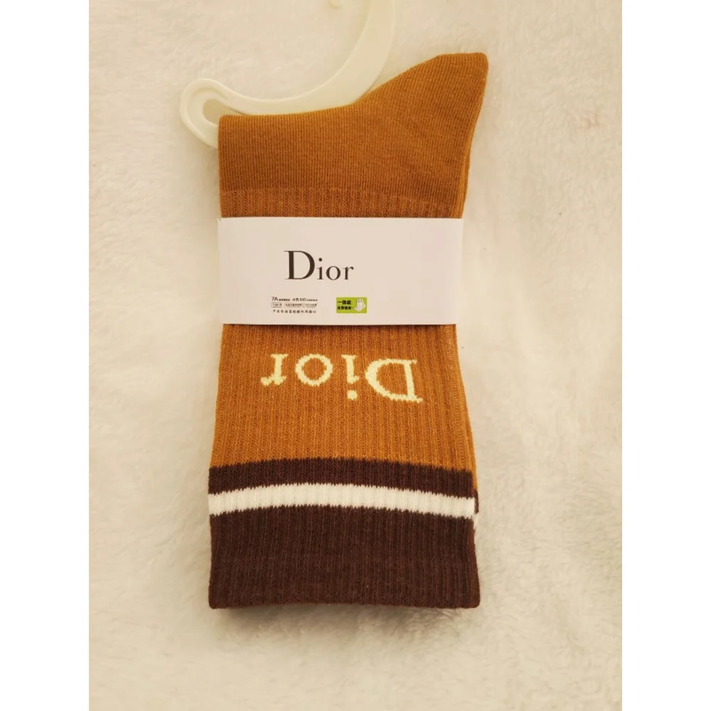 Women's Dior Brown & White Hosiery & Socks medium 7-10